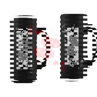 Carte Dame De Cœur Pour Les Amateurs De Jeux De Carrtes Tasse - Cadeauxyz