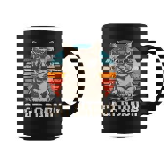 Cat Daddy Cat Lover Dad Fathers Day Coffee Mug - Monsterry