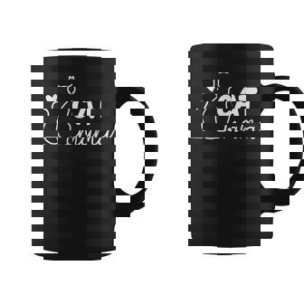 Cat Mama I Love Cat Cat Mom Great Classi Idea For Mom Coffee Mug - Thegiftio UK