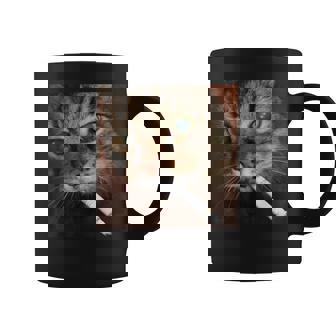 Cat Meme Cat Smoking Cigarette Coffee Mug - Monsterry