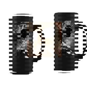 Cat Meme Wearing Sunglass And Smoking Cigarette Gangster Cat Coffee Mug - Monsterry