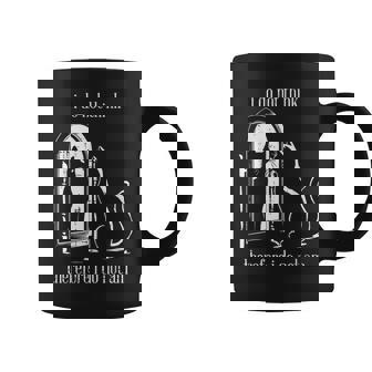 Cat I Do Not Think Therefore I Do Not Am Women Coffee Mug - Thegiftio UK