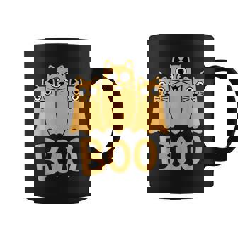 Cat ゴーストブー キュート キティ 猫好き ハロウィン 女性 男性 コーヒーマグ - Kawaiitshirt