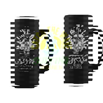 Catch Wave サンタクルーズ サーフィン カリフォルニアサーファー コーヒーマグ - Kawaiitshirt