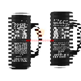 Catcher's Mom Baseball Catcher Mom Baseball Catcher Mother Coffee Mug | Mazezy