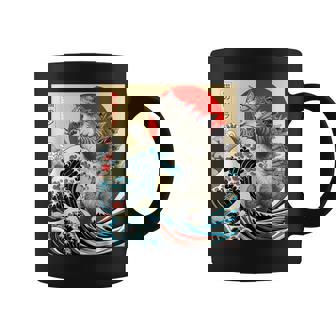 Catzilla Cat 日本アート 面白い猫 ギフト 男性 女性 子供 コーヒーマグ - Kawaiitshirt