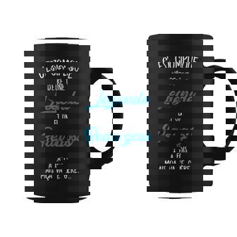 C'est Compliqué D'être Une Légende Et Beau Goss À La Fois Mais Ça Va Je Gère Cadeau Noël Anniversaire Humour Drôle Homme Cadeaux Tasse - Cadeauxyz