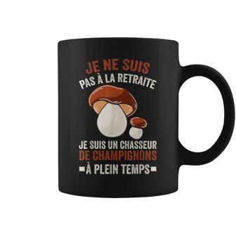 Champignon Cèpes Un Chasseur De Champignons À Plein Temps Tasse - Cadeauxyz