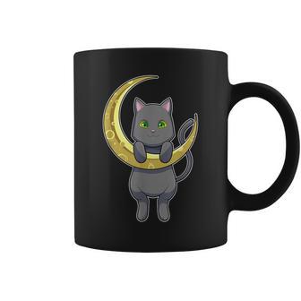 Chat Nuit Lune Tasse - Cadeauxyz