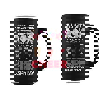 How A Cheer Mom Tells Time At A Cheer Competition Coffee Mug | Mazezy