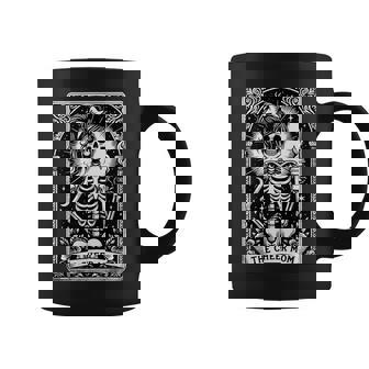 The Cheerleader Tarot Card Girls Skeleton Cheer Mom Coffee Mug | Seseable UK