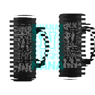 Cheery Nana Grandma レタープリント コーヒーマグ - Kawaiitshirt