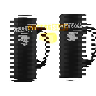 Cheeselut ファニーチーズ愛好家 乳製品 カード ユーモア メンズ レディース コーヒーマグ - Kawaiitshirt