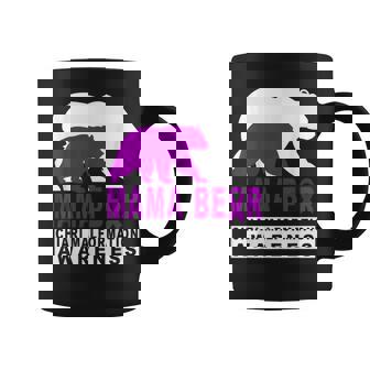 Chiari Malformation Awareness Mama Bear Support Mother Mom Coffee Mug | Mazezy