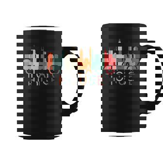 Chicago House Music レトロ ヴィンテージ シャツ ラブ シカゴ コーヒーマグ - Kawaiitshirt