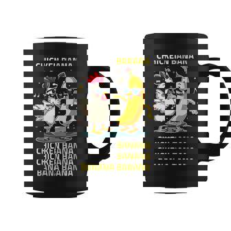 Chicken Banana Dance Coffee Mug - Thegiftio