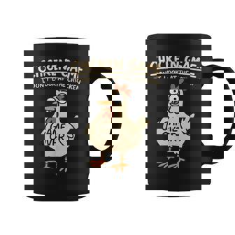 Chicken Game Don't Look At The Chicken Chicken Coffee Mug - Thegiftio UK
