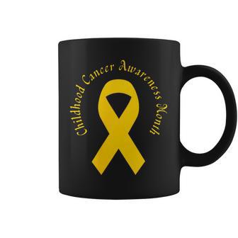 Childhood Cancer Support Family Childhood Cancer Awareness Coffee Mug - Thegiftio