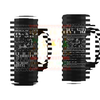 This Is My Christmas In July Summer Hawaiian Christmas Santa Coffee Mug - Monsterry