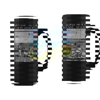 Claude Monet Amusant Pour Homme Et Motif Père Noël Peinture À L'huile Tasse - Cadeauxyz