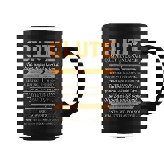Clute Completely Unexplainable Notices Everything But Won’T Say It Name Coffee Mug | Seseable UK