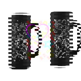 Coeur Rétrointage Années 80 Pour Enfantsaint-Valentinaint-Valentin Tasse - Cadeauxyz