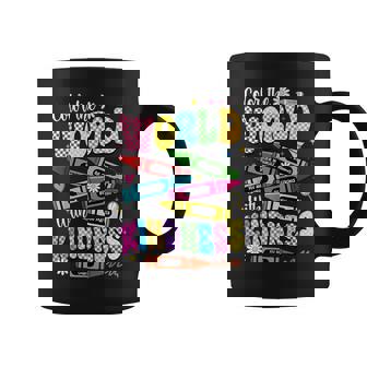 Color The World With Kindness Teacher Back To School Coffee Mug | Mazezy