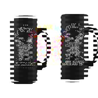 Color Our World Summer Reading Program 2025 Butterfly Coffee Mug - Monsterry