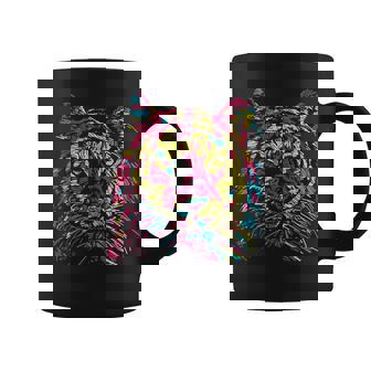 Colorful Tiger Tigers Fashion Graphic コーヒーマグ - Kawaiitshirt