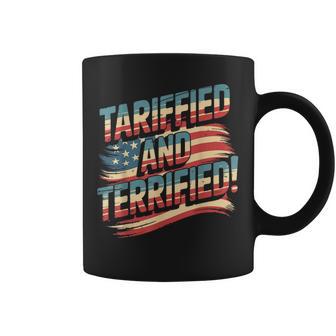 Commerce Et Économie De Jeux De Mots Politiques Drôles Et Terrifiés Tasse - Cadeauxyz