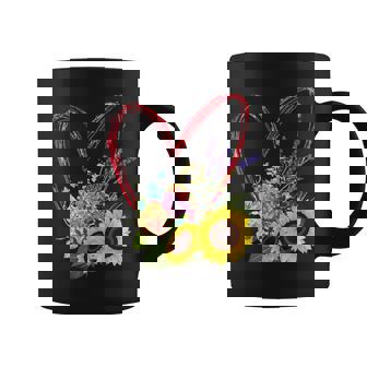 Conception De Fleurs D'été Tournesols Lavande Hortensia Tasse - Cadeauxyz
