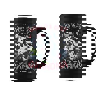 Conreo World's Best Grandma Panda Grandmother & Cub Pajama Top Black Women's Small Modern Sleepwear Cartoon Panda Coffee Mug - Thegiftio