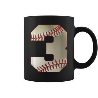 Cool 3 3番 数字 バースデーパーティー 3番目 野球 誕生日 コーヒーマグ - Kawaiitshirt