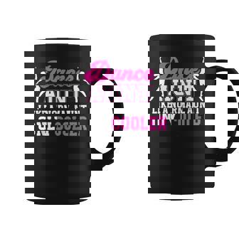 Cool Dance Aunt Dancing Aunt Of A Dancer Auntie Small Black Coffee Mug | Mazezy
