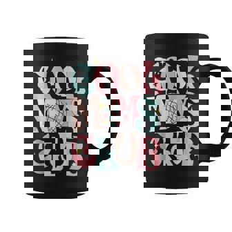 Cool Moms Club Retro Groovy Mom Life Mama Happy Mother's Day Coffee Mug | Mazezy