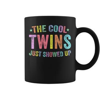 Cool Twins Just Showed Up Twin Day Spirit Week Matching Coffee Mug - Thegiftio UK