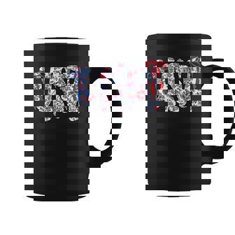 Coquette Bow 4Th Of July Usa Floral Usa For Girls Coffee Mug | Mazezy