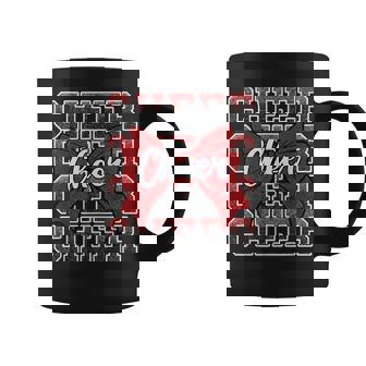 Coquette Cheer Bow Sport Cheerleader Cheerleading Red Coffee Mug - Thegiftio UK