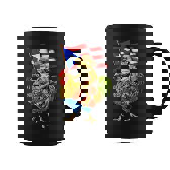 Coqui Frog Puerto Rican Flag Boricua Rooster Taino Coffee Mug - Thegiftio