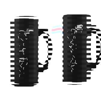 Costa Rica Flag Vacation Tropical Pura Vida Costa Rica Coffee Mug - Thegiftio
