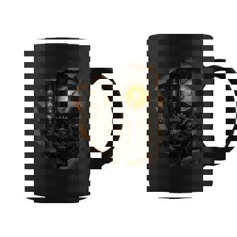 Costume De Robotteampunk Gears En Tissu Déchiré Graphique 3D Tasse - Cadeauxyz