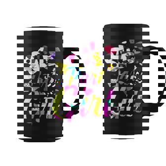 Costume Rétro Années 80 Pour Fille Tasse - Cadeauxyz