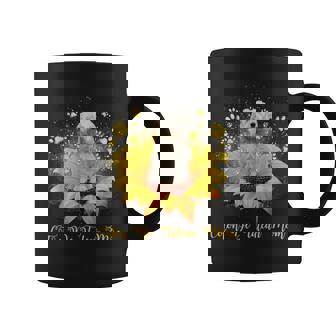 Coton De Tulear Mom Sunflower With Dog Paw Mother's Day Coffee Mug - Monsterry