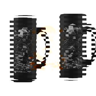 Cottagecore ゴリラ ギターを弾く コーヒーマグ - Kawaiitshirt