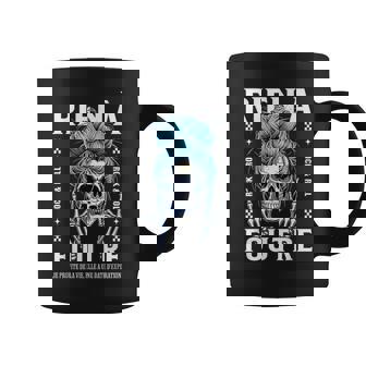 Crâne Rock And Roll – Humour Noir Etarcasme Rebelle Tasse - Cadeauxyz
