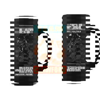 Crawford Last Name Retro Family Name Crawford Boxing Coffee Mug | Mazezy