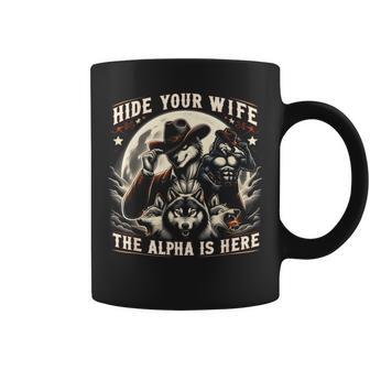 Cringe Alpha Wolf Meme Hide Your Wife Alpha Is Here Tazze - Novitaregali
