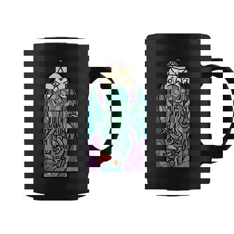 Cthulhu Iglesiaidrieras Cósmico Horror Divertido Monstruo Taza de café - Regaloses