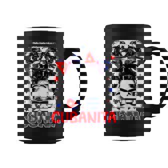 Cubanita Cuban Cuba Flag Girl Hispanic Heritage Month Women Coffee Mug | Mazezy