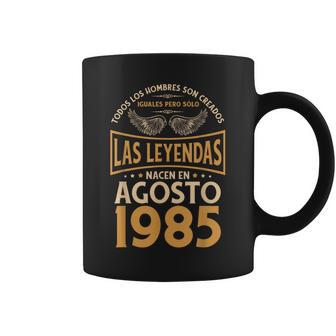 Cumpleaños Hombre Regalos Las Leyendas Agosto 1985 Taza de café - Regaloses